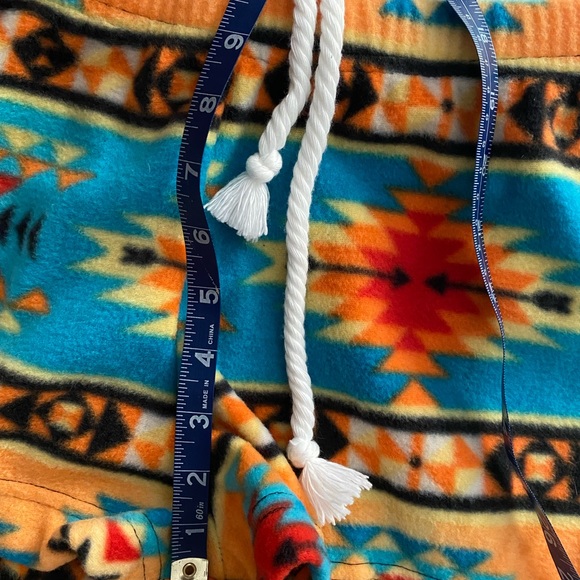 Fuzzy Duds southwestern flannel shorts S - Picture 9 of 10